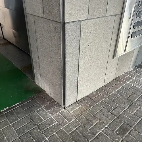 외벽대리석줄눈보수 시공 사진